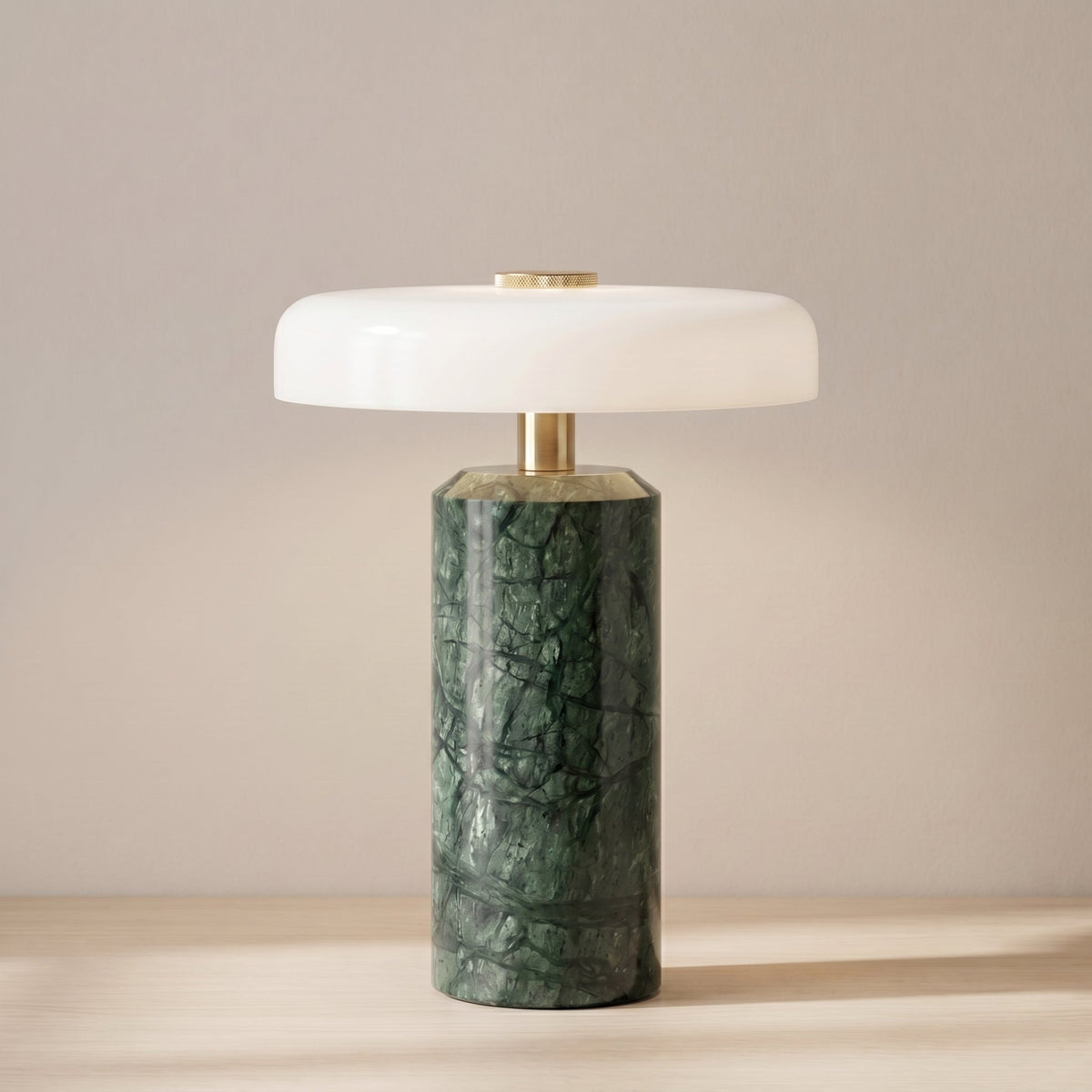 Wireless Marble Glass Table Lamp